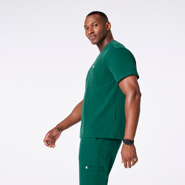 men's Hunter Green Chisec - Three-Pocket Scrub Top™