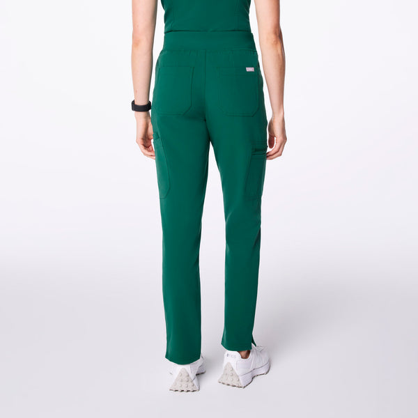 women's Hunter Green High Waisted Yola - Skinny Scrub Pant™
