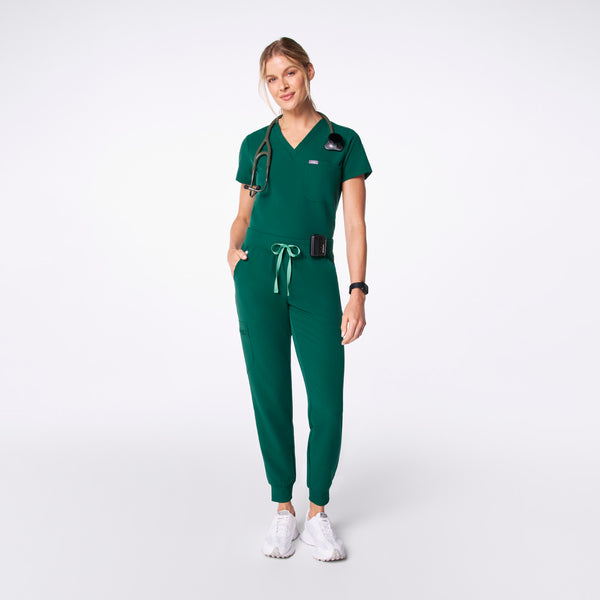 women's Hunter Green Zamora - Jogger Scrub Pant™