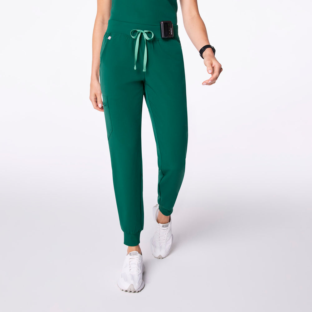 women's Hunter Green Zamora - Tall Jogger Scrub Pant™