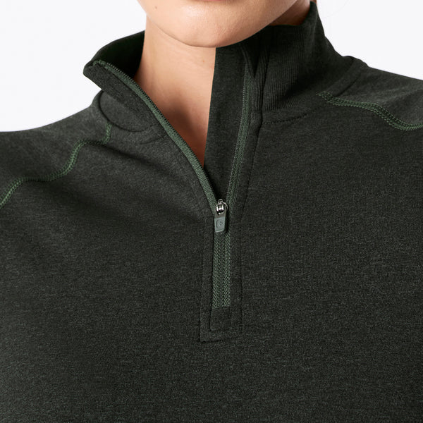 women's Moss Salta Seamless ¼ Zip - Longsleeve Underscrub