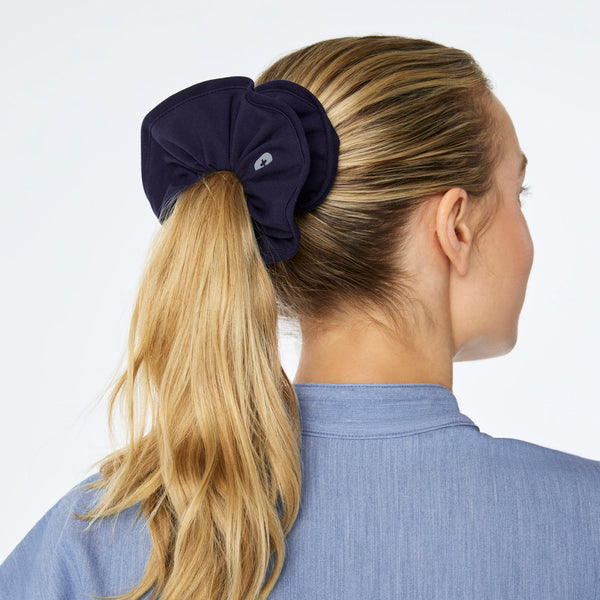 Navy Scrunchie