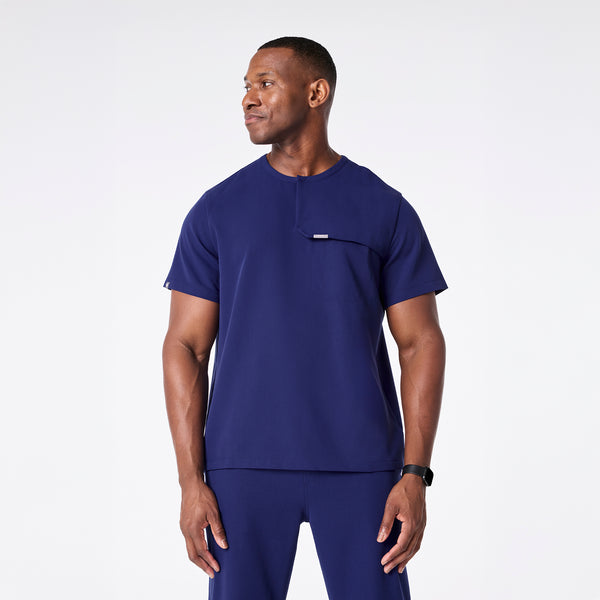 men's Sapphire Corfield - Henley Scrub Top