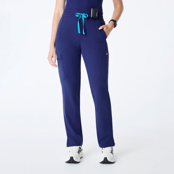 women's Sapphire High Waisted Dowa - Petite Scrub Pants