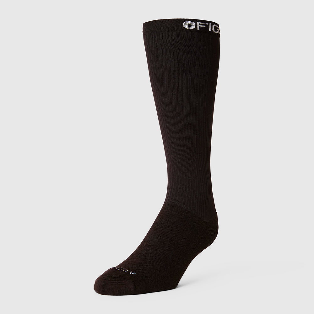 unisex Black FIGS | ArchTek® 30-40 mmHG - Compression Socks