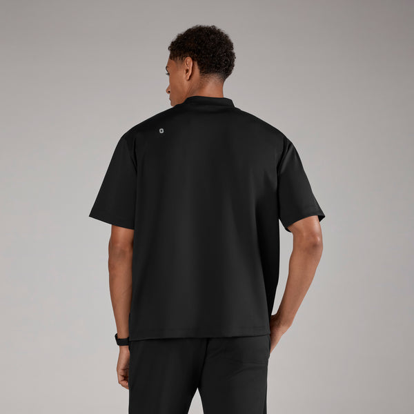men's Black Dawson FORMx Relaxed Mock Neck - Scrub Top™