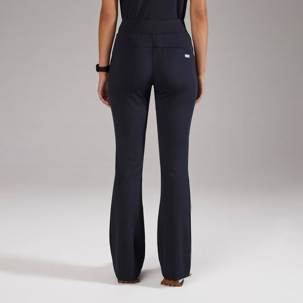 women's Navy High Waisted Evanston FORMx Skinny Flare - Petite Scrub Pant™