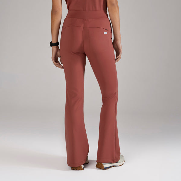 women's Rosewood High Waisted Evanston FORMx Skinny Flare - Petite Scrub Pant™
