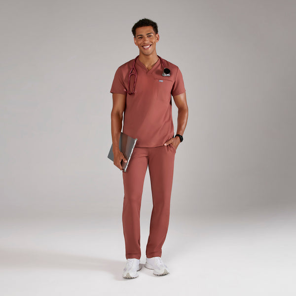 men's Rosewood Logan FORMx Slim V-Neck - Scrub Top