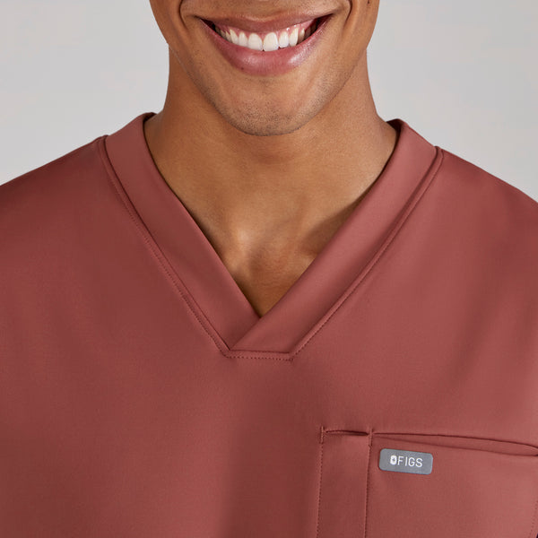 men's Rosewood Logan FORMx Slim V-Neck - Scrub Top