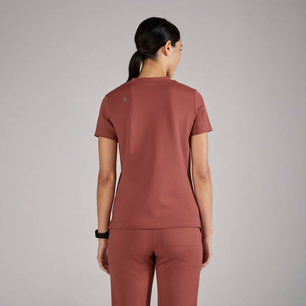 women's Rosewood Sona FORMx Slim V-Neck - Scrub Top™
