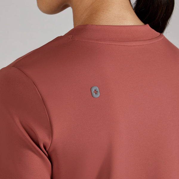 women's Rosewood Sona FORMx Slim V-Neck - Scrub Top™
