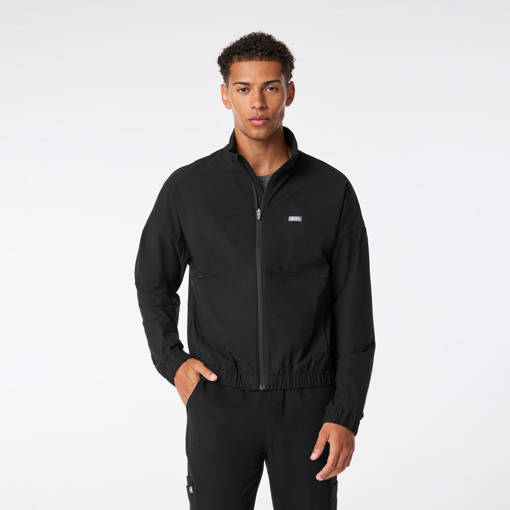 men's Black On-Shift Bennet Scrub Jacket™