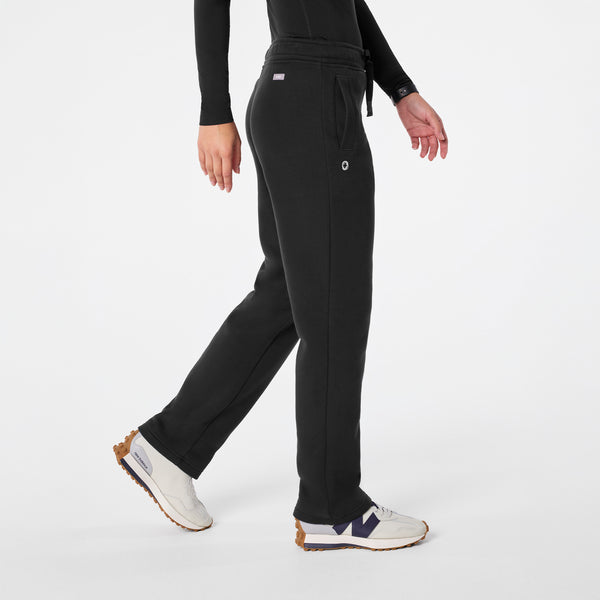 women's Black Off-Shift Straight Leg - Sweatpant™