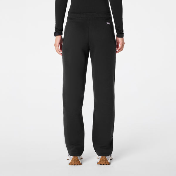 women's Black Off-Shift Straight Leg - Sweatpant™
