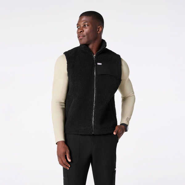men's Black On-Shift High Pile Vest™