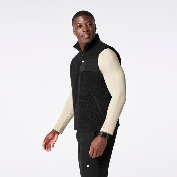 men's Black On-Shift High Pile Vest™