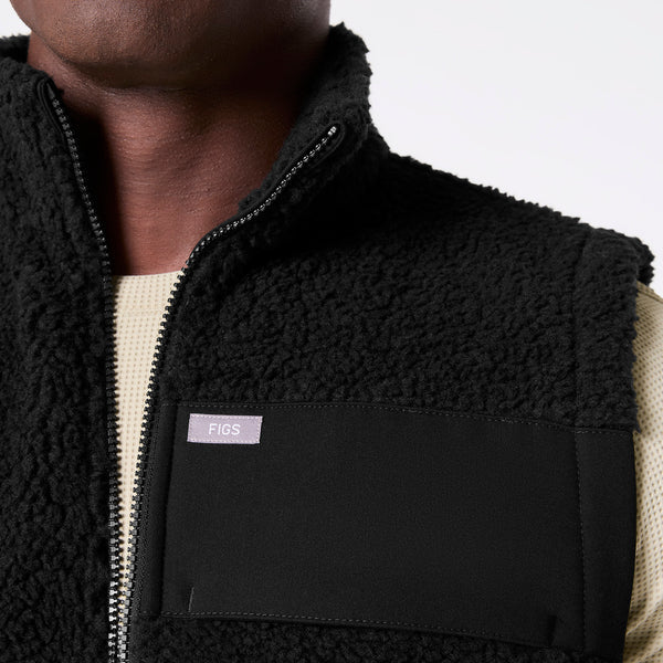 men's Black On-Shift High Pile Vest™
