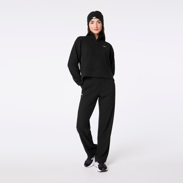 Black Waffle Earwarmer