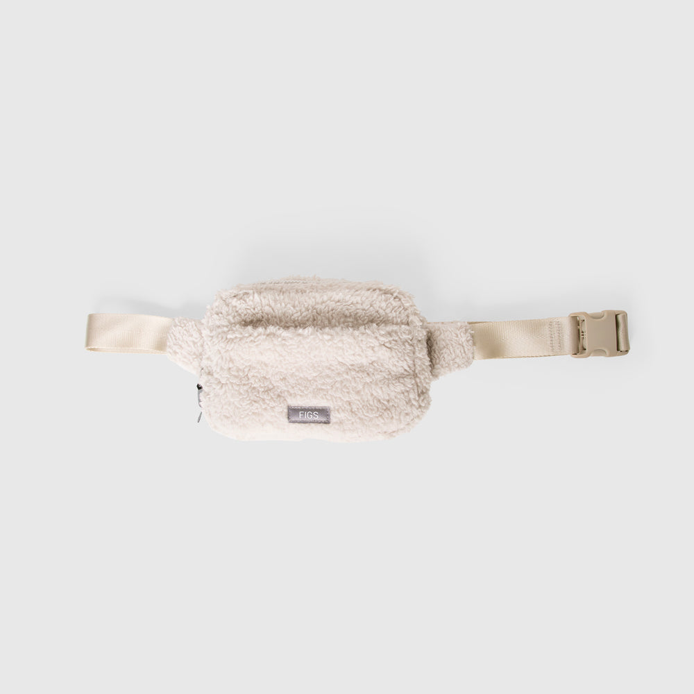 Bone High Pile Belt Bag