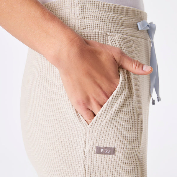 women's Bone Off-Shift Waffle Straight Leg Pant™