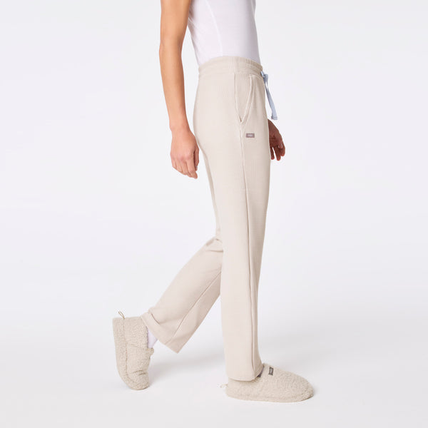 women's Bone Off-Shift Waffle Straight Leg Pant™