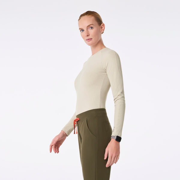 women's Bone Waffle - Longsleeve Underscrub