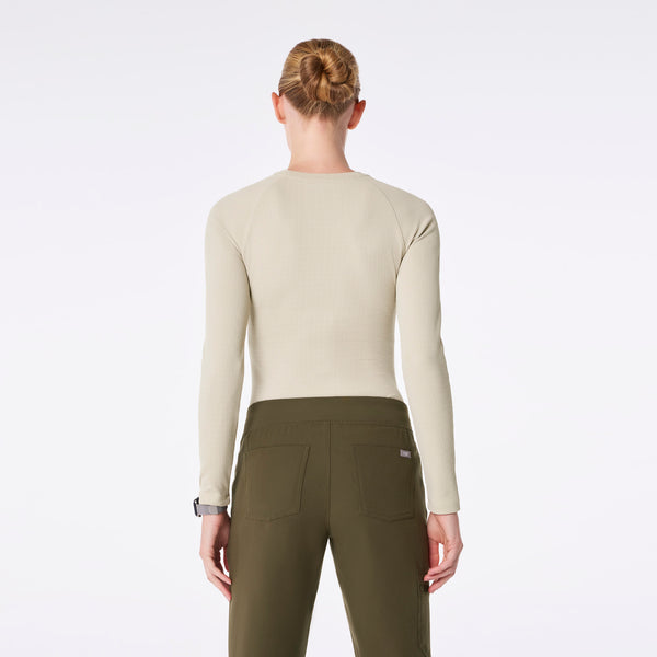 women's Bone Waffle - Longsleeve Underscrub