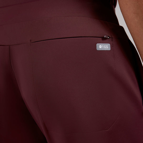 men's Burgundy Forster FORMx Jogger - Short Scrub Pant™