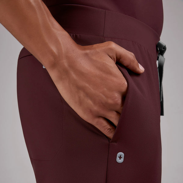 men's Burgundy Forster FORMx Jogger -Tall  Scrub Pant™