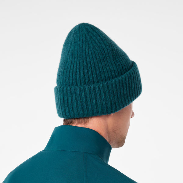 Caribbean Blue FIGS Logo Beanie