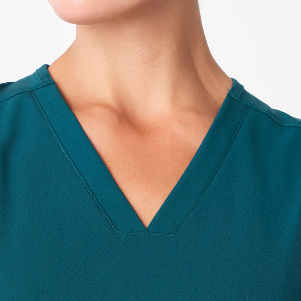 women's Caribbean Blue Casma - Three-Pocket Scrub Top™