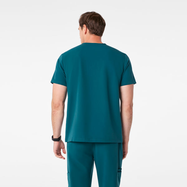 men's Caribbean Blue Chisec - Three-Pocket Scrub Top™