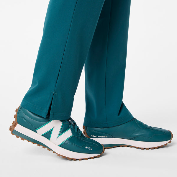 Women's Caribbean Blue Dowa High-Rise Straight-Leg - Scrub Pant