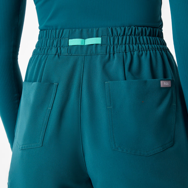 Women's Caribbean Blue Dowa High-Rise Straight-Leg - Scrub Pant