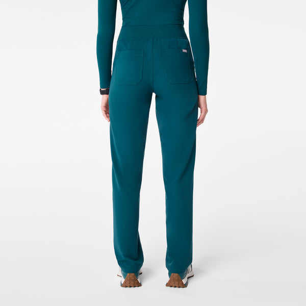 women's Caribbean Blue High Waisted Livingston - Basic Scrub Pant™