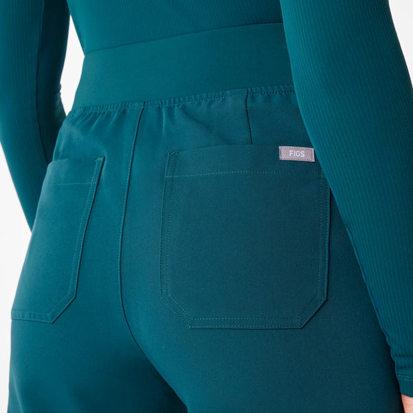 women's Caribbean Blue High Waisted Livingston - Basic Scrub Pant™