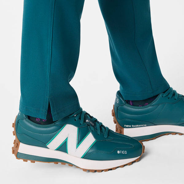 women's Caribbean Blue High Waisted Yola - Skinny Scrub Pant™