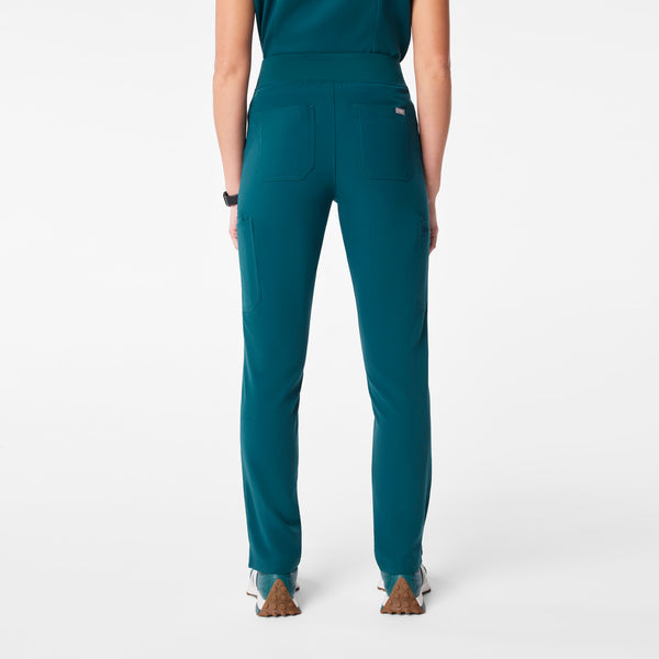 women's Caribbean Blue High Waisted Yola - Skinny Scrub Pant™