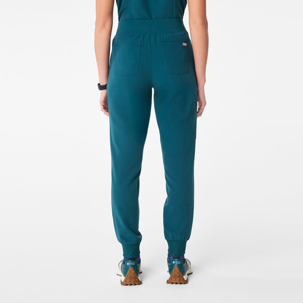 women's Caribbean Blue High Waisted Zamora - Tall Jogger Scrub Pant™