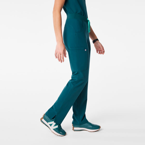 women's Caribbean Blue Kade - Tall Cargo Scrub Pant™