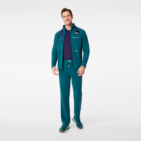 men's Caribbean Blue On-Shift ContourKnit Jacket™