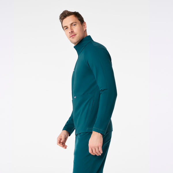 men's Caribbean Blue On-Shift ContourKnit Jacket™