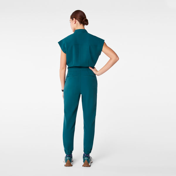 women's Caribbean Blue Rafaela Cargo - ScrubJumpsuit™
