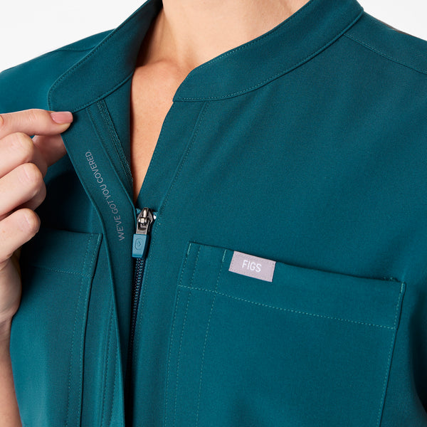 women's Caribbean Blue Rafaela Cargo  -  Tall ScrubJumpsuit™