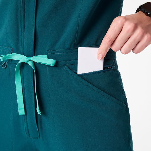 women's Caribbean Blue Rafaela Cargo - ScrubJumpsuit™