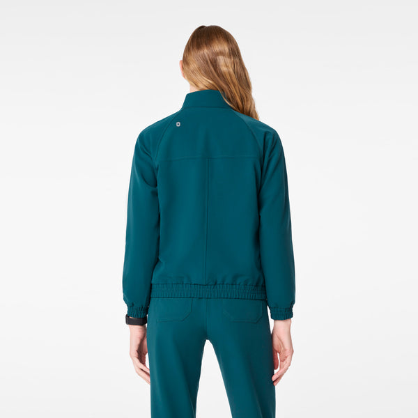 women's Caribbean Blue Sydney -  Scrub Jacket