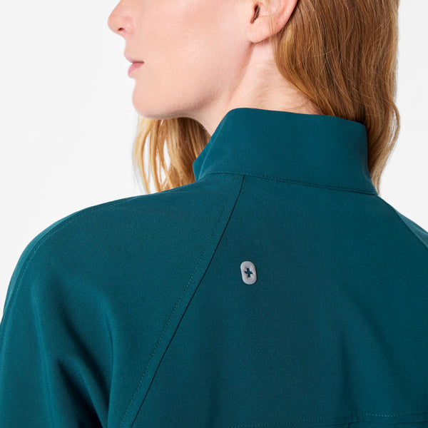 women's Caribbean Blue Sydney -  Scrub Jacket