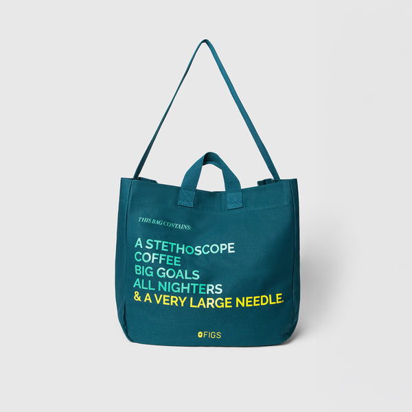 Caribbean Blue A Very Large Needle Tote