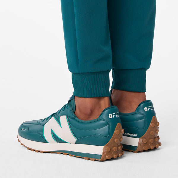 unisex Caribbean Blue FIGS | New Balance 327